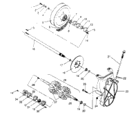 Drive Train Assembly 600 Xcr