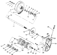Drive Train 600 Xcr Sp 0965677 & European 600 Xcr Sp