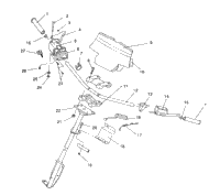 Steering Handlebar Assembly 440 Xcr