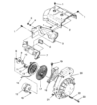 Blower Housing & Recoil Starter Assembly Lite Gt/0933133