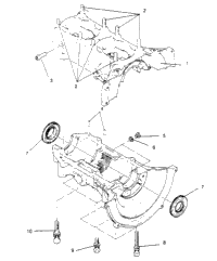 Crankcase Assembly Sport 0950443, Sport Touring & European Sport