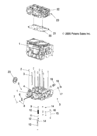 Engine, Cylinder & Crankcase