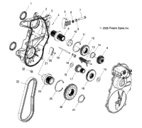Gearcase Assembly /Fs