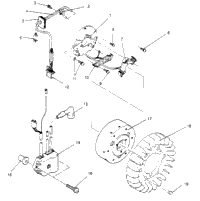 Magneto Assembly Sport 0950443, Sport Touring & European Sport T