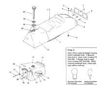 Seat & Gas Tank Assembly 440 Xcr
