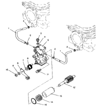Oil Pump Assembly Widetrak Gt