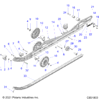 Suspension, Rail, Lh/Rh