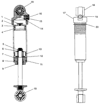 Fox Shock Gas, Middle H975677