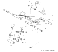 Suspension, Torque Arm, Front