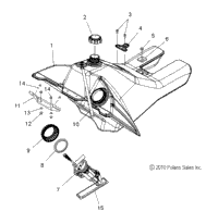 Fuel System, Fuel Tank Asm. All Options
