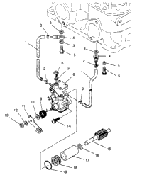 Oil Pump Assembly 500 Efi & European 500 Efi E963774