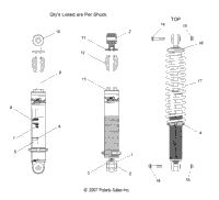 Suspension, Shock, Ifs (49Snowshockifssb)