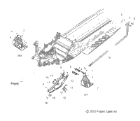 Chassis, Clutch Guard & Footrests