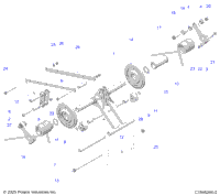 Suspension, Torque Arm, Rear