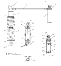 Suspension, Shock, Front Track