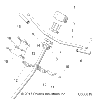 Steering, Hbar, Steering Post, Grips