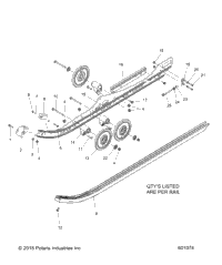 Suspension, Rail Asm