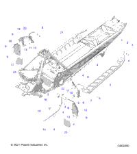 Chassis, Clutch Guard, Footrests, And Running Boards All Options