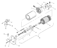 Starting Motor Lite O983433 & Lite Deluxe O983431
