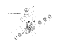 Engine, Piston & Crankshaft