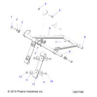 Suspension, Torque Arm, Front