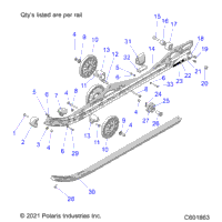 Suspension, Rail Beam Lh/Rh All Options