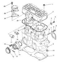 Cylinder Assembly Classic / & Classic Touring / 0930865