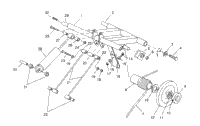 Rear Torque Arm Assembly 440 Xcr