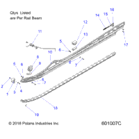 Suspension, 163" Rail Beam Mounting All Options
