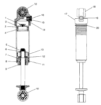 Fox Shock Gas, Middle E985678