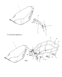 Body, Seat Asm. & Rack