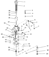 Carburetor Ultra Sp & European Ultra Sp E960678