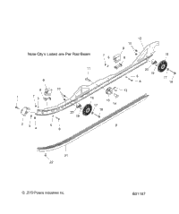 Suspension, Rail, Lh/Rh