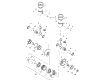 Piston & Crankshaft Trail Touring 0982362 & European Trail Touring E982