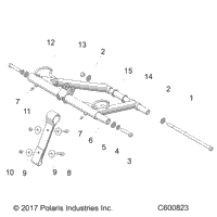 Suspension, Torque Arm, Front