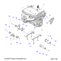 Engine, Mounting & Long Block