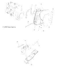 Engine, Fan Ducts
