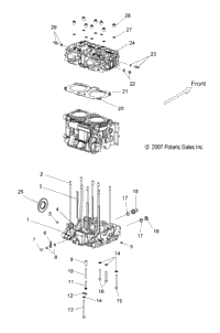 Engine, Cylinder & Crankcase