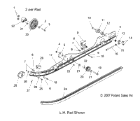 Suspension, Rail Asm