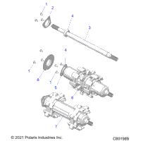 Drive Train, Jackshaft & Driveshaft