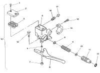 Master Cylinder Assembly European 440,440 Sks,5Oo Efi,Efi Sks, Rxl,Rxl Sks,