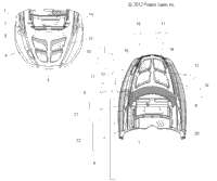 Body, Hood Foam & Foil