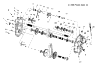 Drive Train, Gearcase (49Snowgearcase09wide1)