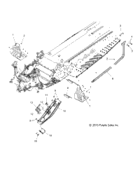 Chassis, Clutch Guard & Footrests