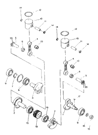 Piston & Crankshaft Sport/Sport Gt
