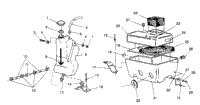 Oil Tank / Air Box Assembly Sport