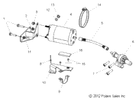 Engine, Starter Motor
