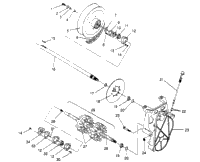 Drive Train Assembly 440 0952760, 440 Sks 0952560, & European 440 Sks E9