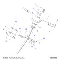 Steering, Hbar, Steering Post, Grips