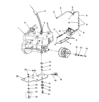 Engine Mounting Lite/0933433 & Lite Deluxe